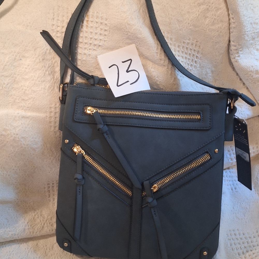 Stylish Blue Handbag